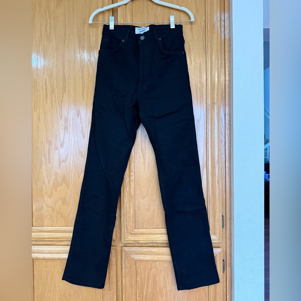 Reformation Liza Ultra High Rise Slim Straight Jeans 27